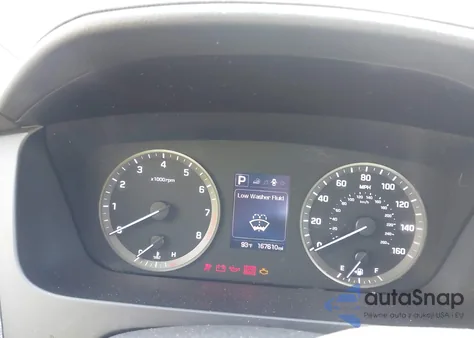 2016 Hyundai Sonata Sport z USA, uszkodzony, nr VIN 5NPE34AF6GH332173